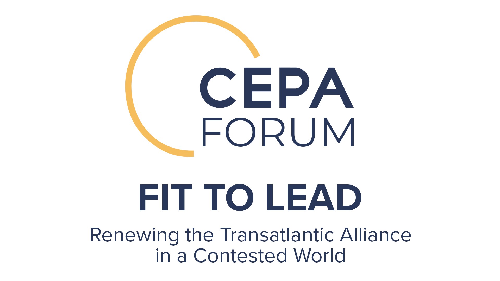 CEPA Forum 2021: Fit to Lead - CEPA