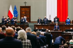 Extraordinary sitting of the Sejm of the Republic of Poland. Photo: Krystian Maj/KPRM
