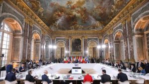 EU Council Meeting at Versailles on March 10.