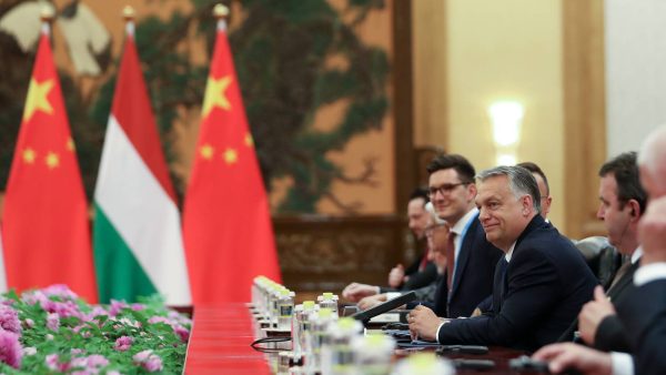 Photo: Chinese President Xi Jinping shakes hands with Hungarian Prime Minister Viktor Orban before the bilateral meeting of the Second Belt and Road Forum at the Great Hall of the People, in Beijing, China April 25, 2019. Andrea Verdelli/Pool via REUTERS