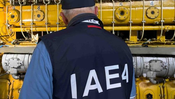 Photo: The IAEA Support and Assistance Mission to Zaporizhzhya (ISAMZ) arrives at the Zaporizhzhya nuclear power plant in Ukraine, comprising IAEA nuclear safety, security, and safeguards staff. 1 September 2022. Credit: Fredrik Dahl / IAEA