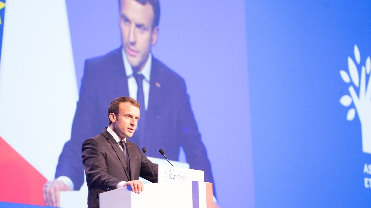 Photo: French President Emmanuel Macron. Credit: Jacques Paquier/Creative Commons.