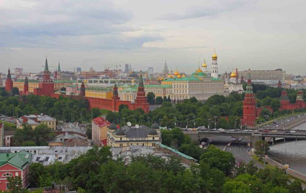 Photo: Moscow, Russia. General view of the Moscow Kremlin. Credit: Wikimedia Commons