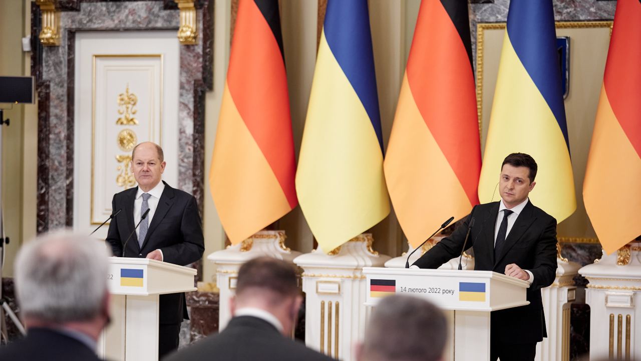Photo: Meeting of the President of Ukraine (Volodymyr Zelenskyy) with the Federal Chancellor of Germany (Olaf Scholz). Credit: Official Website of the President of Ukraine.