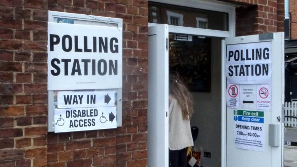 Photo: UK polling station 2017. Credit: Mramoeba/Wikimedia Commons