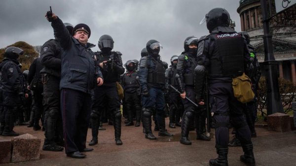 Photo: Police in Russia. Credit: Alexei Dushutin / "Novaya Gazeta"