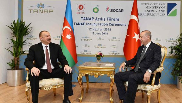 Photo: Ilham Aliyev met with Turkish President Recep Tayyip Erdogan in Eskisehir. June 8, 2018. Credit: Wikimedia Commons