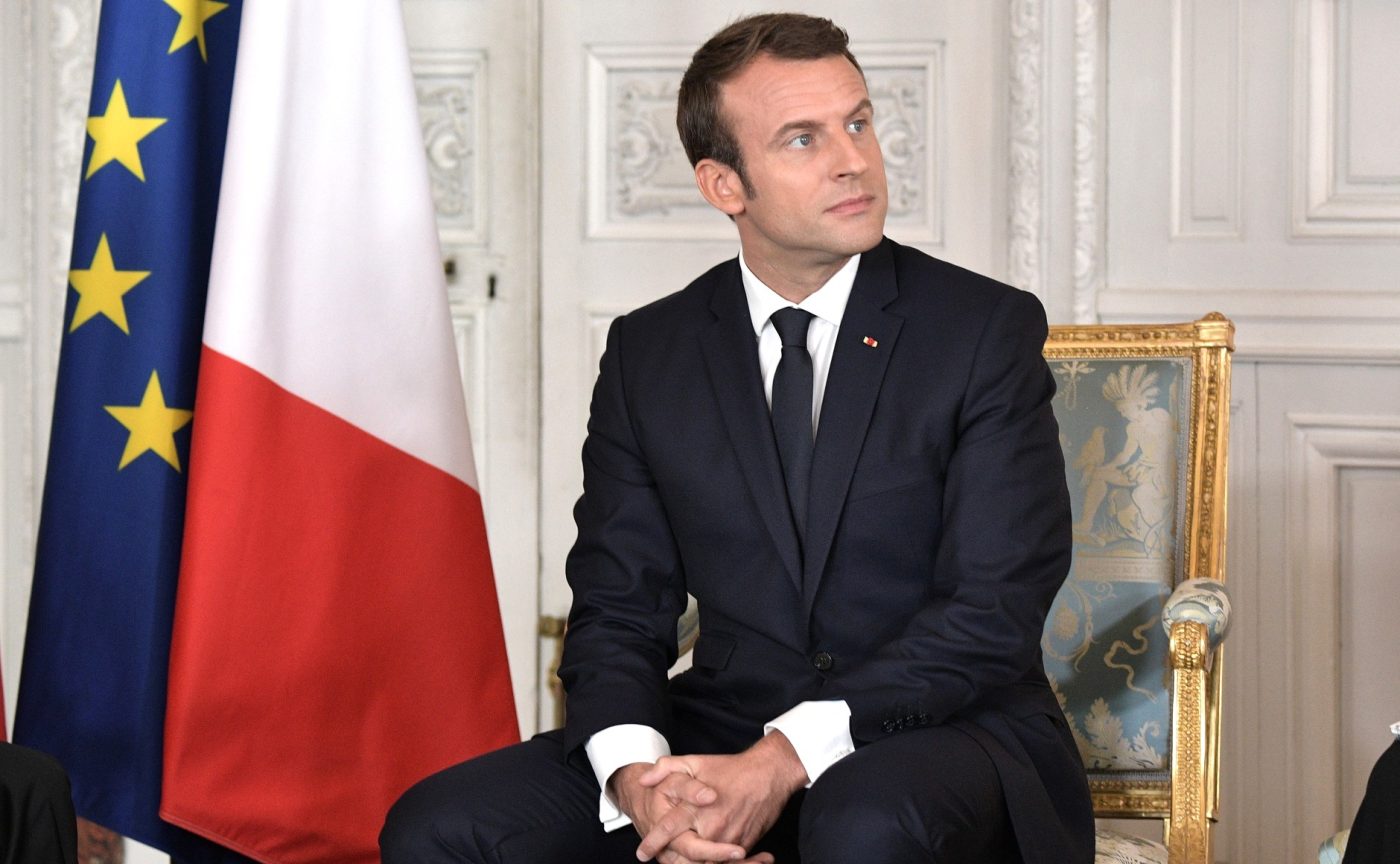 Photo: "French President Emmanuel Macron" by the Kremlin under CC BY 4.0.