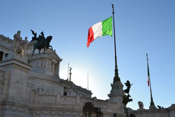 Photo: Italian flag Credit: Julia Casado from Pixabay.