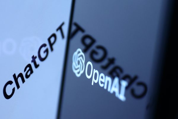Photo: ChatGPT sign in the website displayed on a laptop screen and OpenAI logo displayed on a phone screen are seen in this illustration photo taken in Krakow, Poland on January 25, 2023. Credit: Jakub Porzycki/NurPhoto