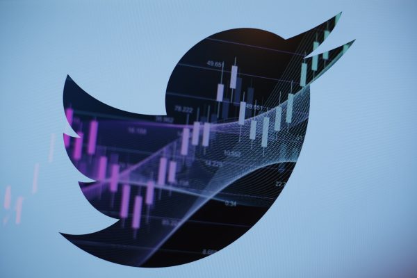Photo: The Twitter logo is seen in this photo illustration in Warsaw, Poland on 21 September, 2022. Credit: STR/NurPhoto
