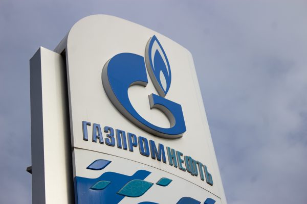 Photo: A Gazprom Neft filling station is seen in Moscow. A subsidiary of Gazprom, Gazprom Neft is the third largest oil producer in Russia. According to Russian media reports, employees of Russian state oil and gas-producing corporations were informally prohibited from traveling abroad in December 2022. Recent reports indicate that rules on foreign travel for the above-mentioned employees were recently laxed to include 14 friendly countries including China, Turkey, India, Qatar, Serbia, Morocco, Sri Lanka, United Arab Emirates, and the CIS states. Credit: Photo by Vlad Karkov / SOPA Images/Sipa USA