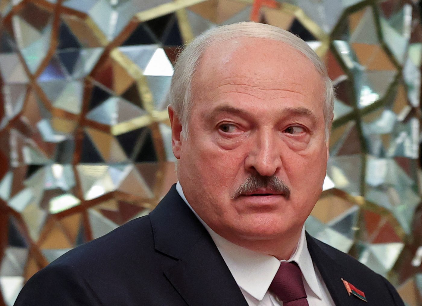 Photo: Belarusian President Alexander Lukashenka listens to Tajik President Emomali Rakhmon during a meeting in Dushanbe, Tajikistan October 11, 2022. Credit: REUTERS/Didor Sadulloev