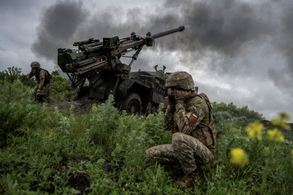 Photo: Ukrainian service members of the 55th Separate Artillery Brigade fire a Caesar self-propelled howitzer towards Russian troops, amid Russia's attack on Ukraine, near the town of Avdiivka in Donetsk region, Ukraine May 31, 2023. Credit: REUTERS/Viacheslav Ratynskyi