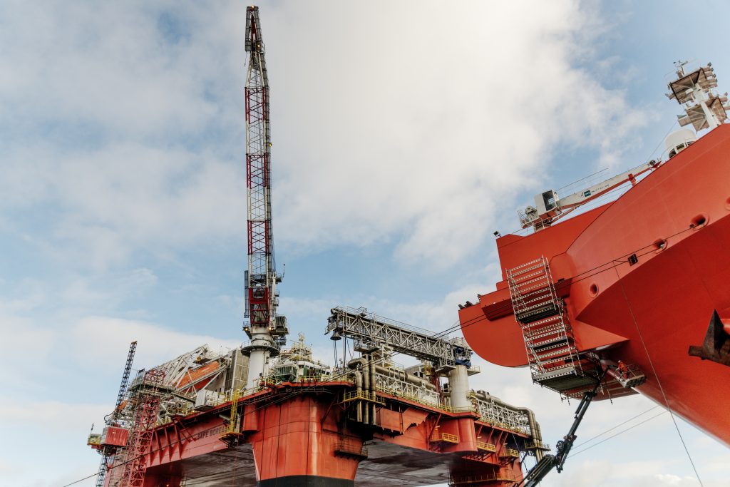 Pictures from the rig Safe Boreas while docked in Mekjarvik outside of Stavanger. Credit: Tommy Ellingsen / the Norwegian Oil and Gas Association from Offshore Norge via Flickr.