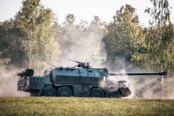 Photo: Konštrukta Defence ZUZANA 2 - 155 mm tank. Credit: @konstrukta_defence via Instagram. https://www.instagram.com/p/Cc7zg6esVDw/?img_index=5