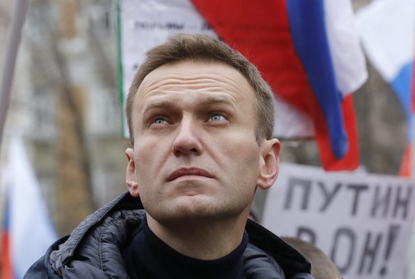 Photo: Russian opposition leader Alexei Navalny attends a rally in memory of politician Boris Nemtsov, who was assassinated in 2015, in Moscow, Russia February 24, 2019. Credit: REUTERS/Tatyana Makeyeva/File Photo