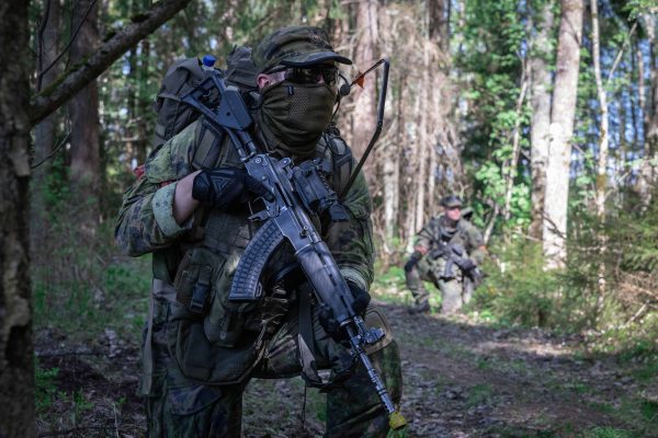 Photo: Finnish troops are working side by side with the Estonian Army for Exercise Siil 22, a semi-annual exercise designed to test the readiness of the Estonian Defence Forces. Credit: NATO