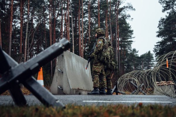 Photo: Baltic Defensive Line photos of Estonian soldier. Credit: @MOD_Estonia via Twitter https://twitter.com/KustiSalm/status/1748328965234630985