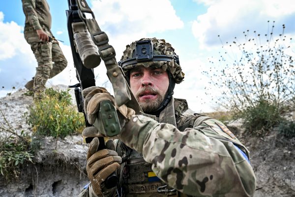 Photo: Servicemen of the Ukrainian 3rd Separate Assault Brigade polish assault actions in the trench, UKRAINE - SEPTEMBER 7, 2023. Credit: Ukrinform/NurPhoto