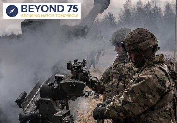 Photo: U.S. Soldiers stand next to Howitzer moments after it has been fired during exercise Dynamic Front at Grafenwoehr military base, Germany on March 7, 2018. Dynamic Front is a U.S. Army-led exercise focusing on the integration of joint fires and allied artillery interoperability at the Grafenwoehr Training Area (Germany), Feb. 23 - March 10, 2018. The exercise features approximately 3,700 participants from 26 NATO allied and partner nations. Source: NATO via Flickr https://flic.kr/p/FFpTgT