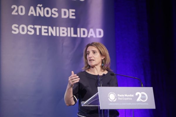Photo: Teresa RIBERA RODRÍGUEZ (Third Deputy Prime Minister and Minister for the Ecological Transition and the Demographic Challenge, Spain) Credit: @Teresaribera via Twitter https://x.com/Teresaribera/status/1795442791532925369/photo/1