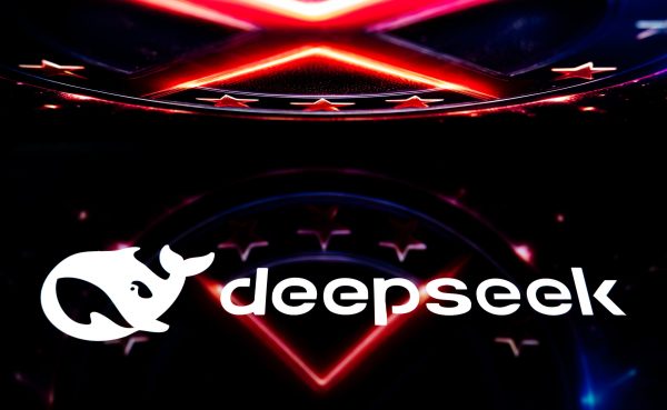 Photo: This illustrative photo shows the DeepSeek artificial intelligence (AI) application logo displayed on a tablet screen, with an illustration referring to the ban universe reflected, in Paris, France, on February 6, 2025. Credit: Samuel Boivin/NurPhoto