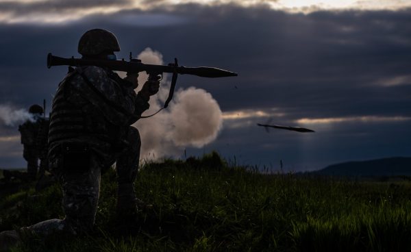 Photo: European NATO. Romanian soldiers execute a live-fire drill with rocket-propelled grenades during Exercise Steadfast Defender 21. Steadfast Defender 2021 is a NATO-led exercise involving over 9,000 troops from more than 20 NATO Allies and partners. The objective is to ensure that NATO forces are trained, able to operate together and ready to respond to any threat from any direction. Credit: NATO flickr via https://flic.kr/p/2m2Dm38
