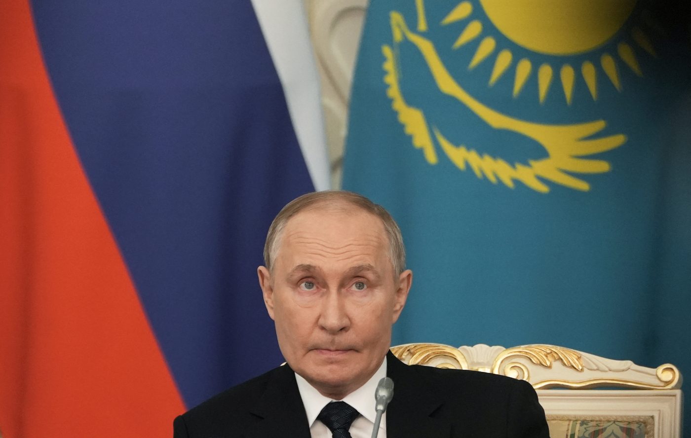 Photo: Russian President Vladimir Putin attends a signing ceremony following Russia-Kazakhstan talks in Astana, Kazakhstan November 27, 2024. Credit: REUTERS/Turar Kazangapov