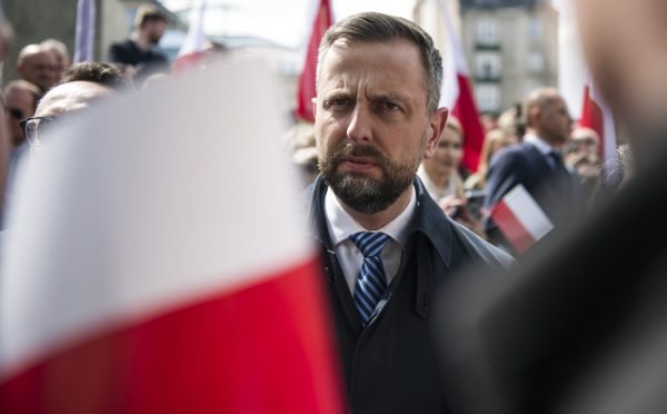 Photo: Wladyslaw Kosiniak-Kamysz, Chairman of the Polish People's Party (PSL) and Minister of National Defense speak at a press conference with Rafal Trzaskowski (not in view). Civic Coalition's (KO) candidate in the Polish presidential election, Mayor of Warsaw Rafal Trzaskowski, several hours after the end of the first round of the presidential election held a press conference in Warsaw's center with Wladyslaw Kosiniak-Kamysz, Deputy Prime Minister, Chairman of the Polish People's Party (PSL) and Minister of National Defense. Kosiniak-Kamysz on behalf of the PSL's Executive Committee officialy announced to support Rafal Trzaskowski in the second round of the presidential election against Karol Nawrocki, which is going to be held on 01 June, 2025. Credit: Attila Husejnow / SOPA Images via Reuters Connect