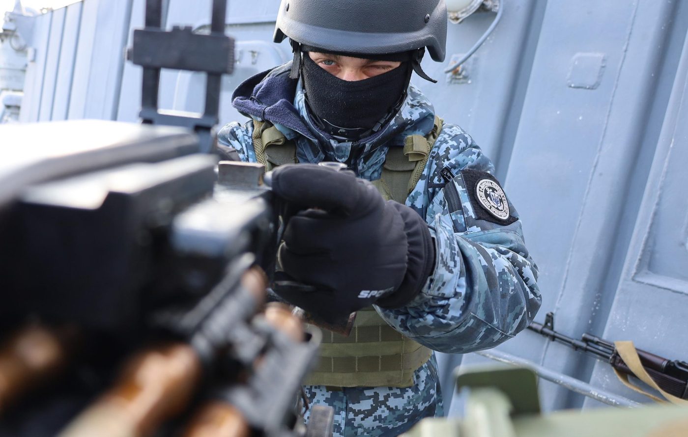 Photo: Ukraine.- In the photos taken on February 28, 2023, members of the Armed Forces carry out military exercises in the midst of the Russia-Ukraine conflict. Ukraine has shot down a total of 650 Russian missiles and as many Iranian-made kamikaze drones since last September, when the Russian bombardment of the country's infrastructure began, Ukrainian Air Force spokesman Yuriy Ignat said. Credit: Reuters