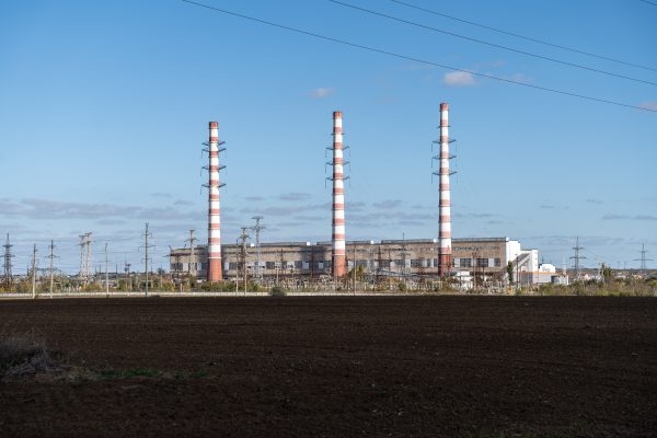 Photo: Moldavaskaya GRES (Cuciurgan) Power Station, Transnistria, October 22, 2024. Credit: Photo by David Cruz Sanz/Alter Photos/Sipa USA