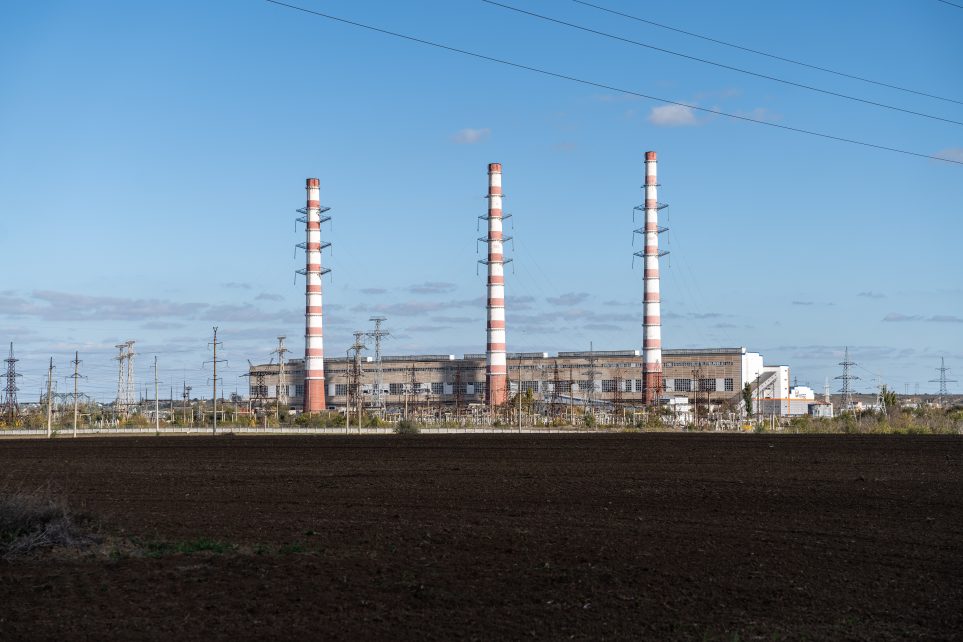 Photo: Moldavaskaya GRES (Cuciurgan) Power Station, Transnistria, October 22, 2024. Credit: Photo by David Cruz Sanz/Alter Photos/Sipa USA