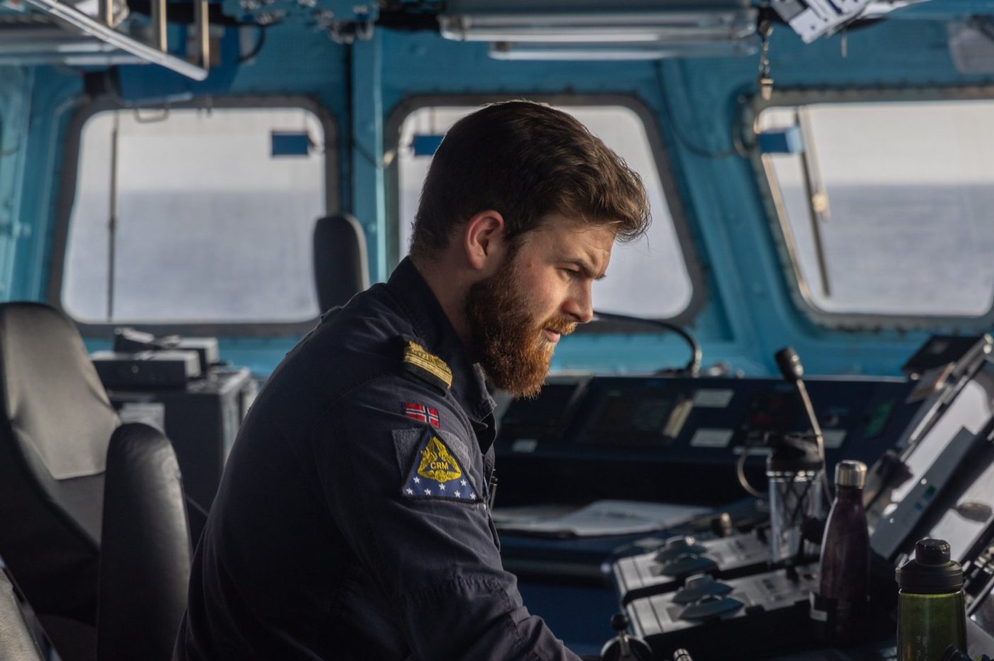 Photo: HNoMS Otto Sverdrup (F312) is using her Active Towed Array System(ATAS) to locate subsea vessels such as submarines. Credit: Norwegian Armed Forces via Twitter https://x.com/Forsvaret_no/status/1787812438525583533/photo/3