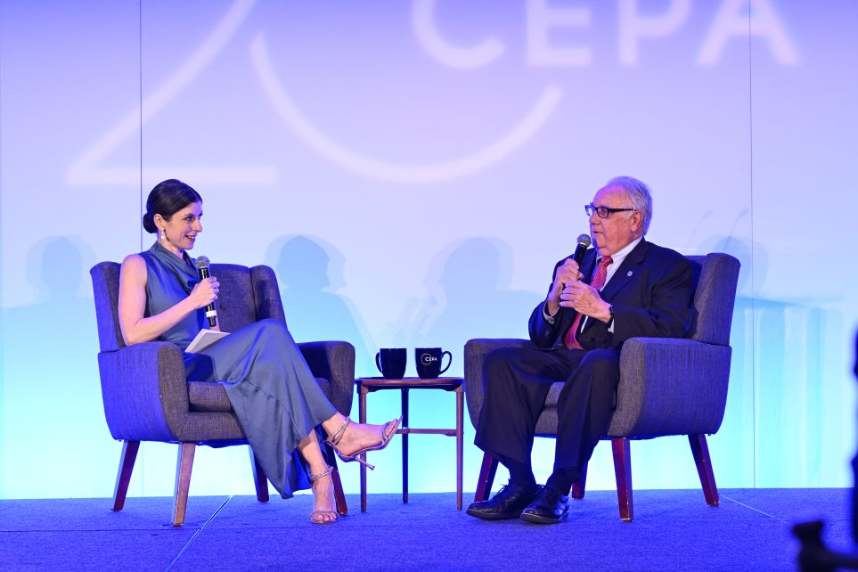 Photo: Howard G. Buffett and Dr. Alina Polyakova at the 2025 CEPA Leadership Awards Dinner. Credit: Kaveh Sardari/Center for European Policy Analysis.