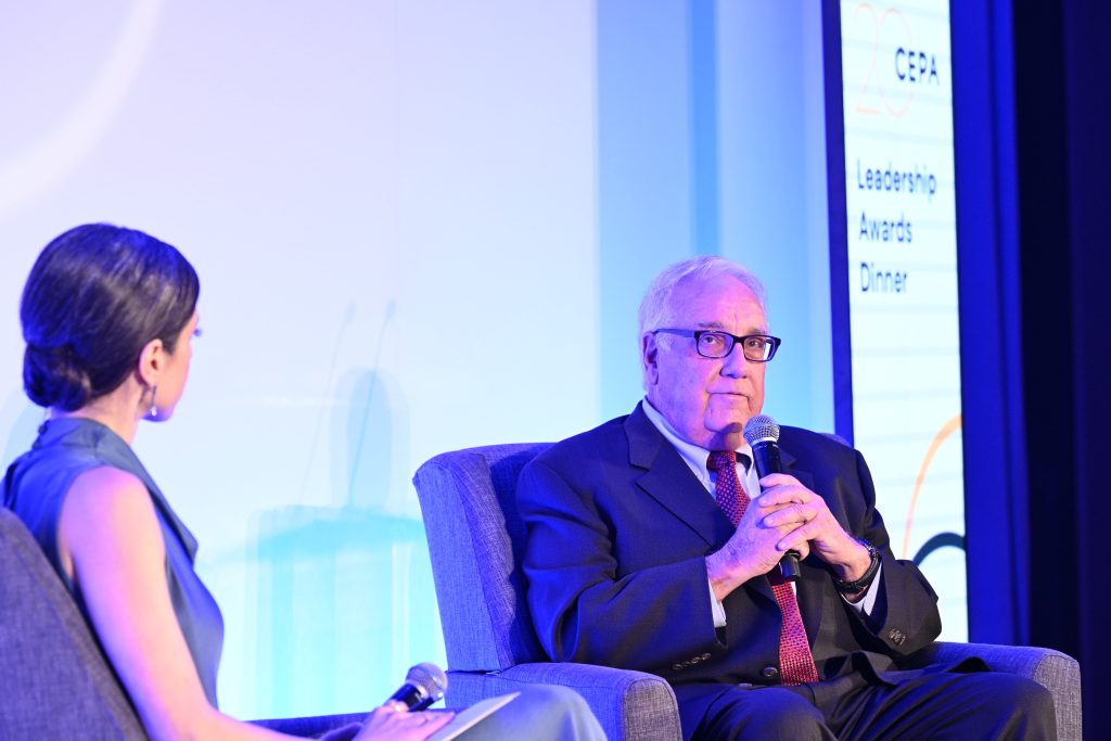 Photo: Howard G. Buffett and Dr. Alina Polyakova at the 2025 CEPA Leadership Awards Dinner. Credit: Kaveh Sardari/Center for European Policy Analysis.