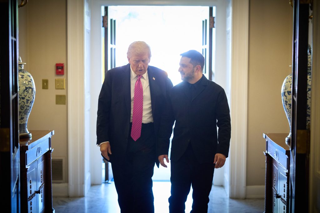 Photo: Ukrainian President Volodymyr Zelenskyy visits US President Donald Trump. Credit: President of Ukraine Website https://www.president.gov.ua/photos/robochij-vizit-prezidenta-ukrayini-do-ssha-7457